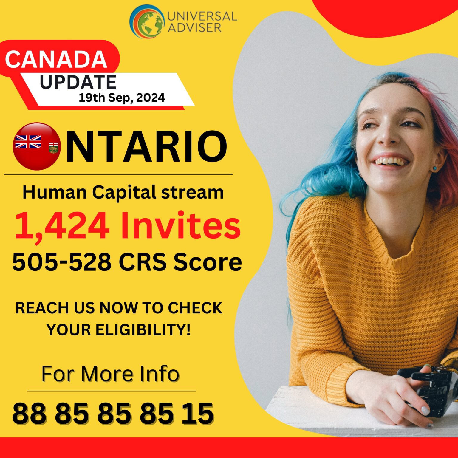 Ontario PNP Issues 1 424 NOIs In Latest Express Entry Draw Universal